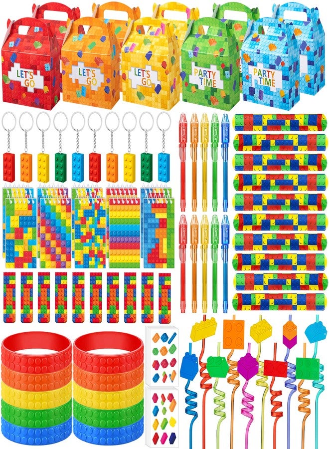 DMIGHT 90PCS Building Block Birthday Party Favors Supplies Birthday decorations Goodie Bag Stuffer Kids Boys Toy Gifts Christmas Carnival Classroom Prize - Image 1